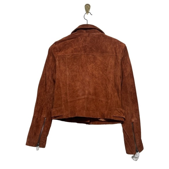 Blank NYC Brown Leather Jacket - Picture 6 of 8